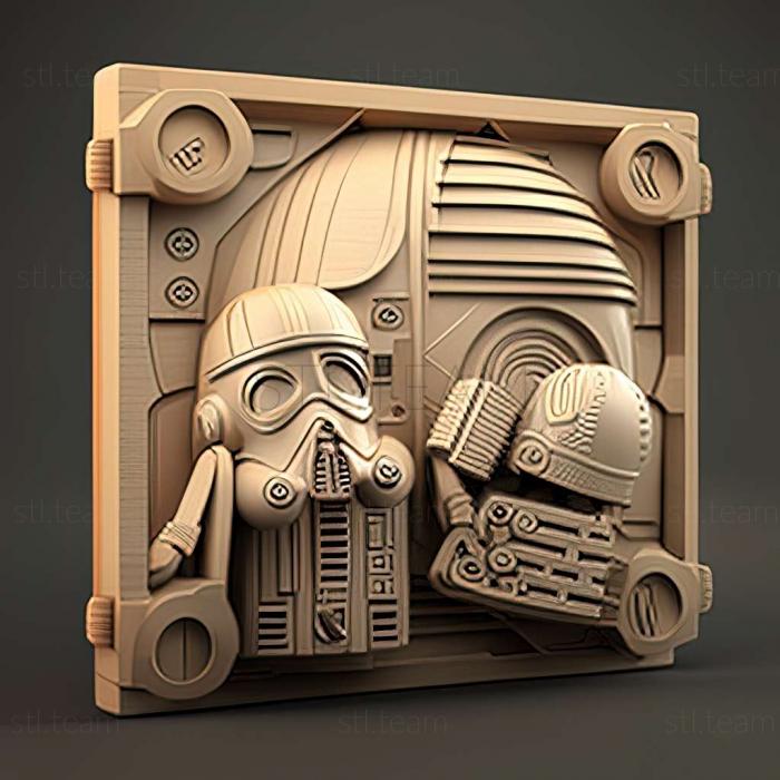3D модель Гра Lego Star Wars The Force Awakens (STL)